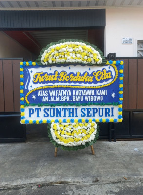 Papan Bunga Duka di Lubuk Linggau Timur I